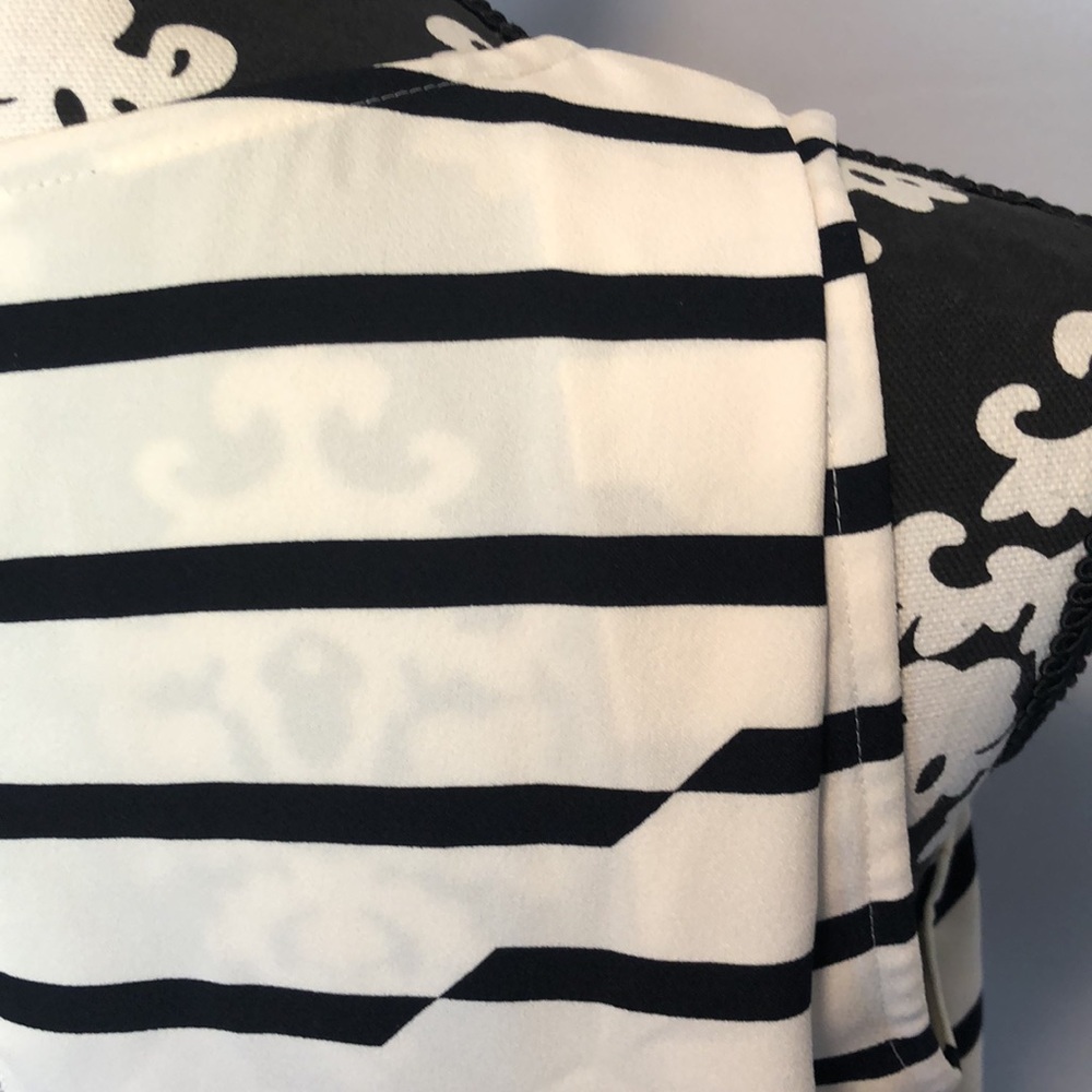 Madewell striped sleeveless retro style zippered shirt - Picture 5 of 8